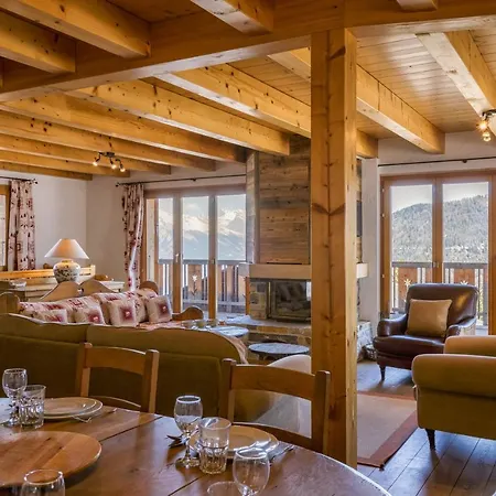 Groot 10 Pers Ski-in Chalet Met Openhaard En Garage *
