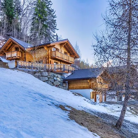 Groot 10 Pers Ski-in Chalet Met Openhaard En Garage Horská chata