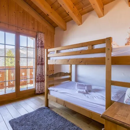 Horská chata Groot 10 Pers Ski-in Chalet Met Openhaard En Garage La Tzoumaz