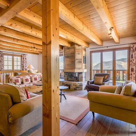 Groot 10 Pers Ski-in Chalet Met Openhaard En Garage