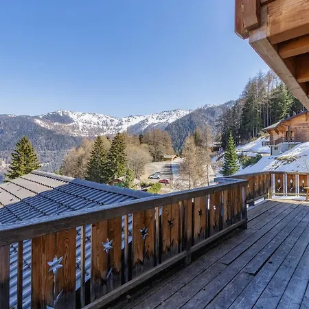 Horská chata Groot 10 Pers Ski-in Chalet Met Openhaard En Garage La Tzoumaz
