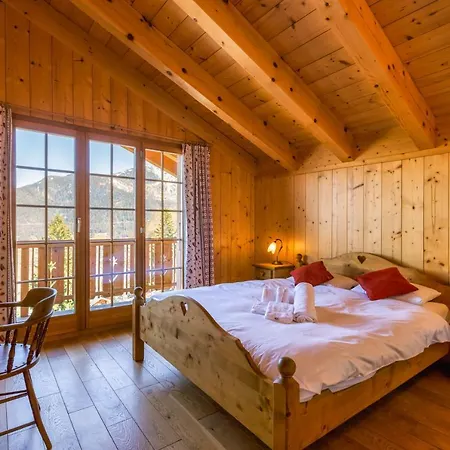 Groot 10 Pers Ski-in Chalet Met Openhaard En Garage La Tzoumaz